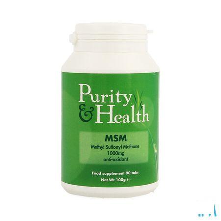 Purity & health Msm Tabletten 90  -  Mega Company