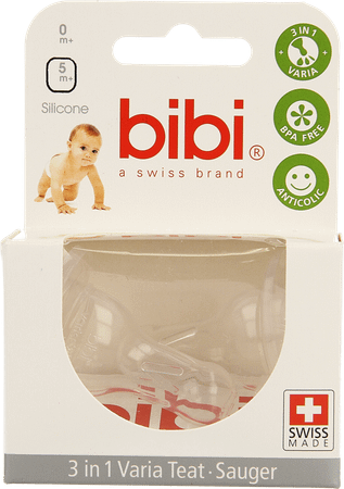 Bibi Zuigspeen Happiness Fles 5 +   -  Credophar