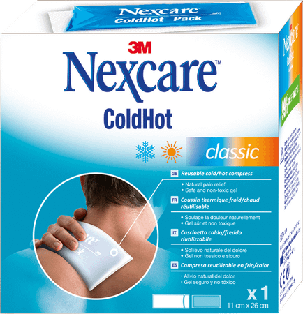 Nexcare 3m Coldhot Pack Classic 11x26cm + dun Hoesje  -  3M