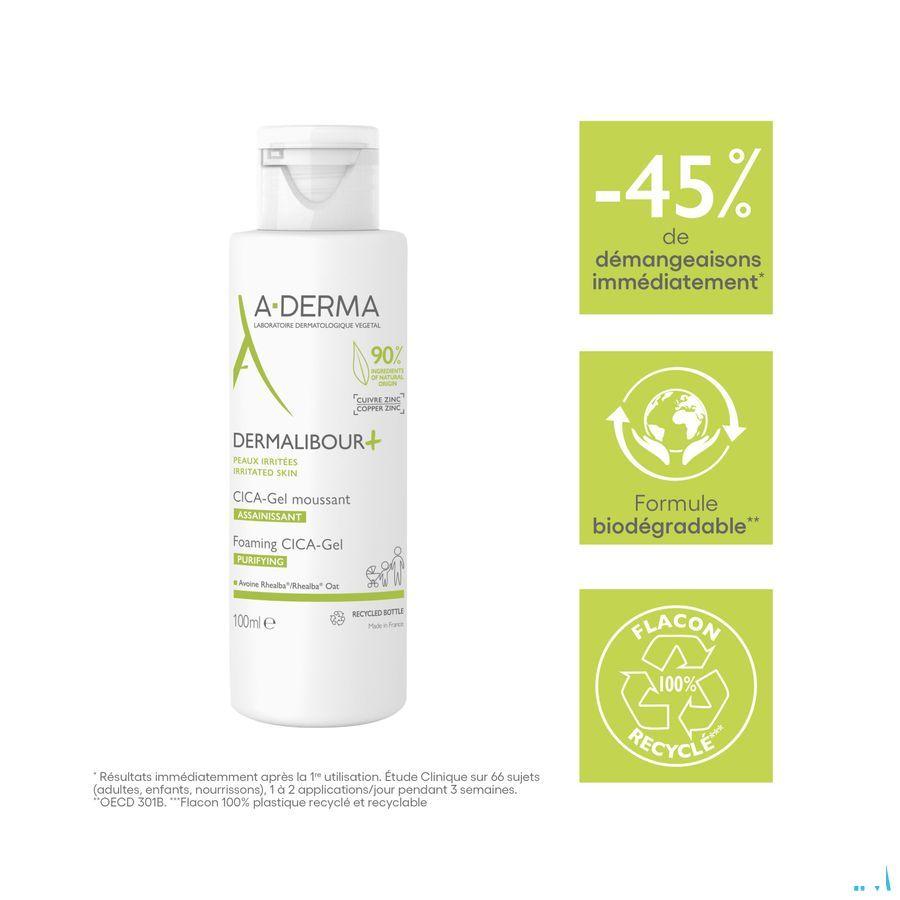 Aderma Dermalibour+ Cicagel Schuimend 100ml  -  Aderma