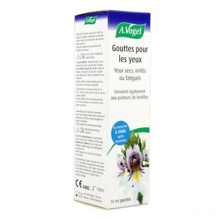 Vogel Oogdruppels Flacon Druppelteller 10 ml  -  A.vogel