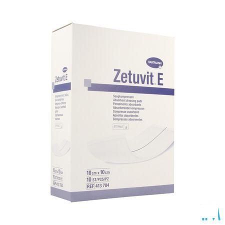 Zetuvit E 10x10cm St. 10 P/s  -  Hartmann