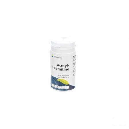 Acetyl-l-carnitine 500 mg Springfield V-Capsule 60  -  Springfield Nutraceuticals