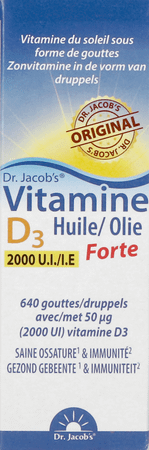 Vitamine D3 Forte Flacon 20 ml  -  Natura Medicatrix