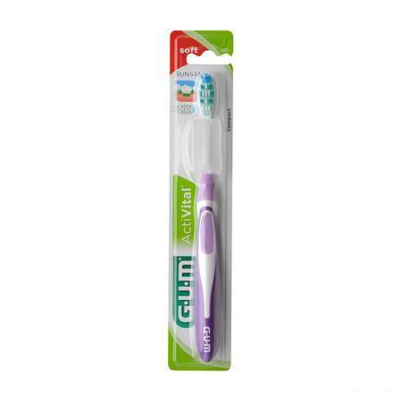 Gum Activital Comprimes Brosse Dents Soft 581