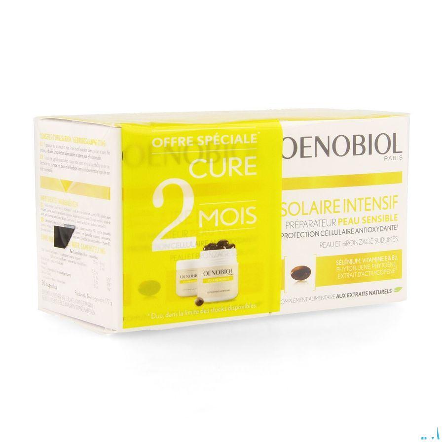 Oenobiol Solaire Intensif Cure Peau Claire 2x30 Capsule