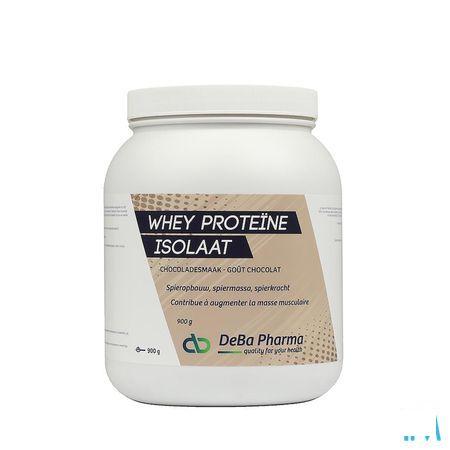 Whey Proteine Isolaat Chocolade 900  -  Deba Pharma