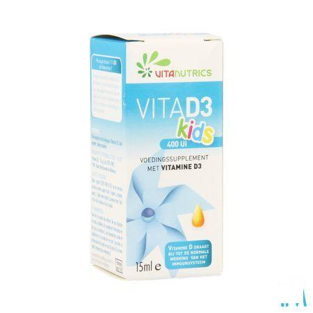 Vita D3 400UI Kids Vitanutrics Druppels 15 ml 