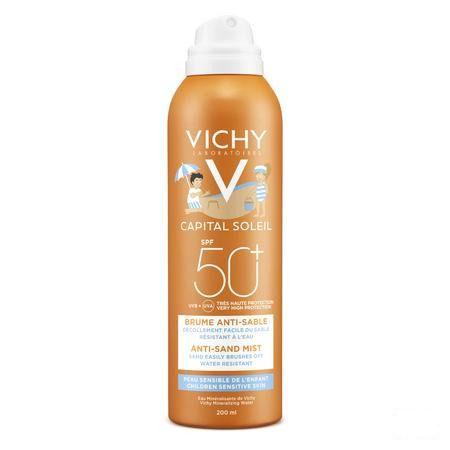 Vichy Ideal Soleil Anti sable Enf. Ip50 + Brume 200 ml  -  Vichy