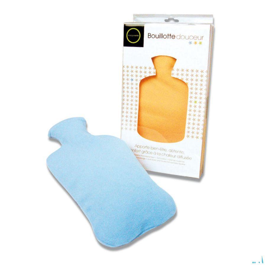Marque V Warmwaterkruik Hoes Blauw 2l 