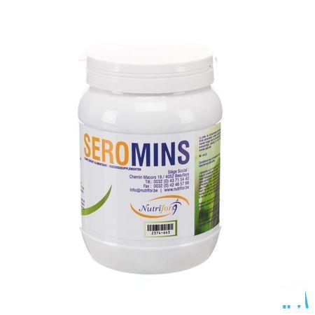 Seromins Chocolat Poudre 450 gr  -  Nutrifor