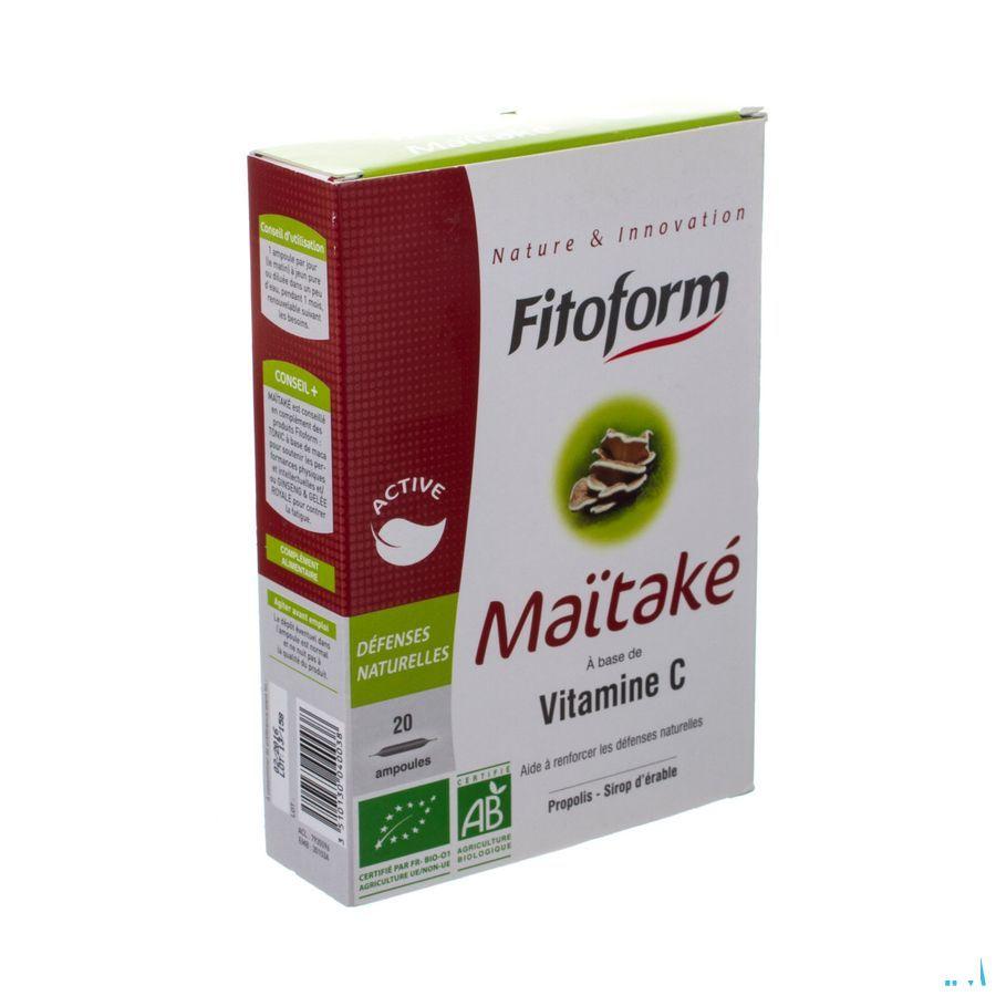 Force & Denfense Maitake Bio Ampullen 20x10 ml Fitoform  -  Bioholistic Diffusion