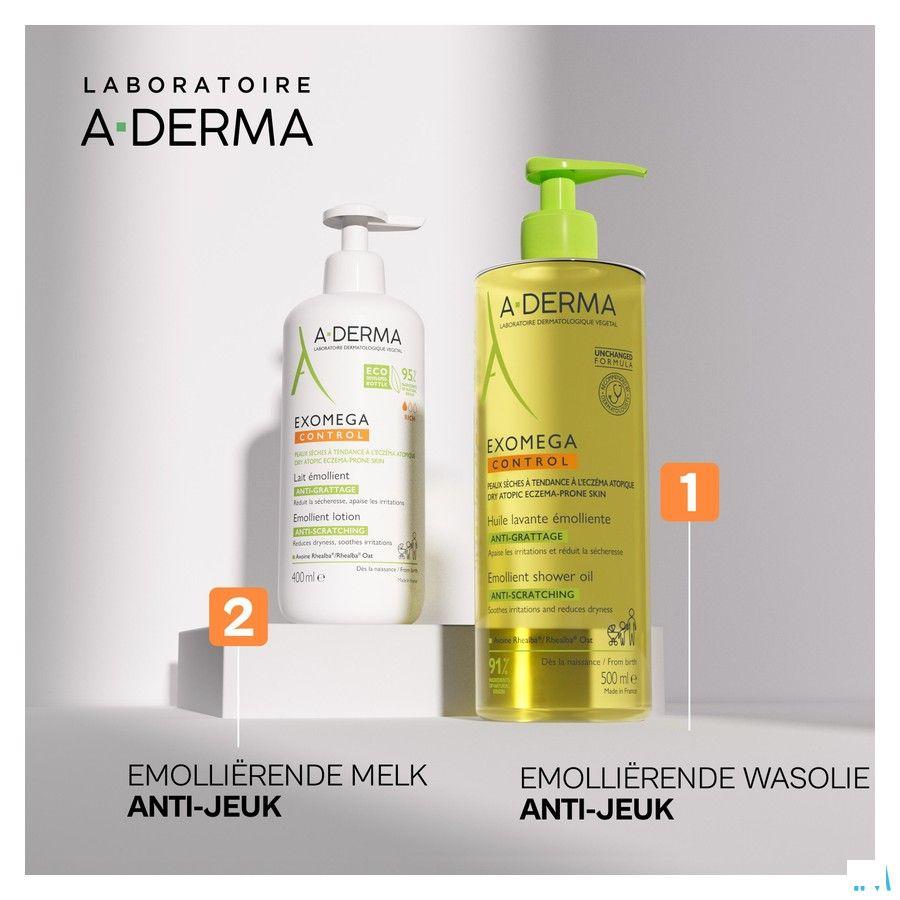 Aderma Exomega Control Lait Emollient 400 ml  -  Aderma