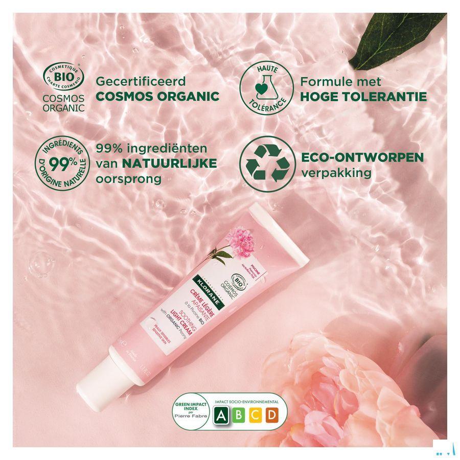 Klorane Gezicht Lichte Cr Pioenroos Bio 40 ml
