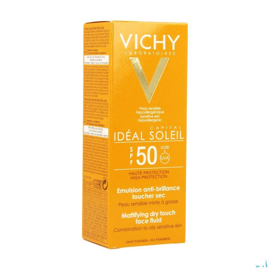 Vichy Cap Oplossing Ip50 + Gezichtscreme Dry Touch 50 ml  -  Vichy