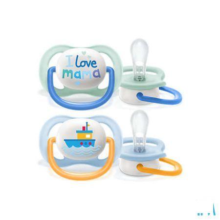 Philips Avent Sucette 0M+ Happy Boy  -  Bomedys