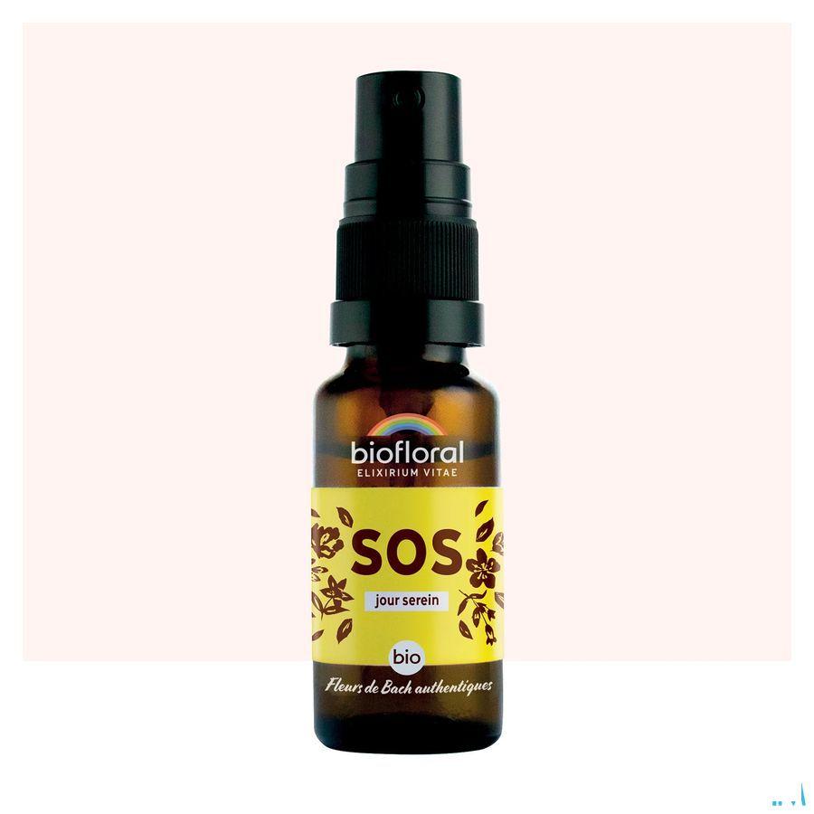 Bachbloesem Complex Sos Spray Bio 20 ml Demeter  -  Pranarom