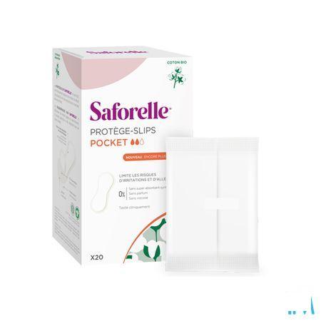 Saforelle Coton Protect Inlegkruisjes Pocket 20