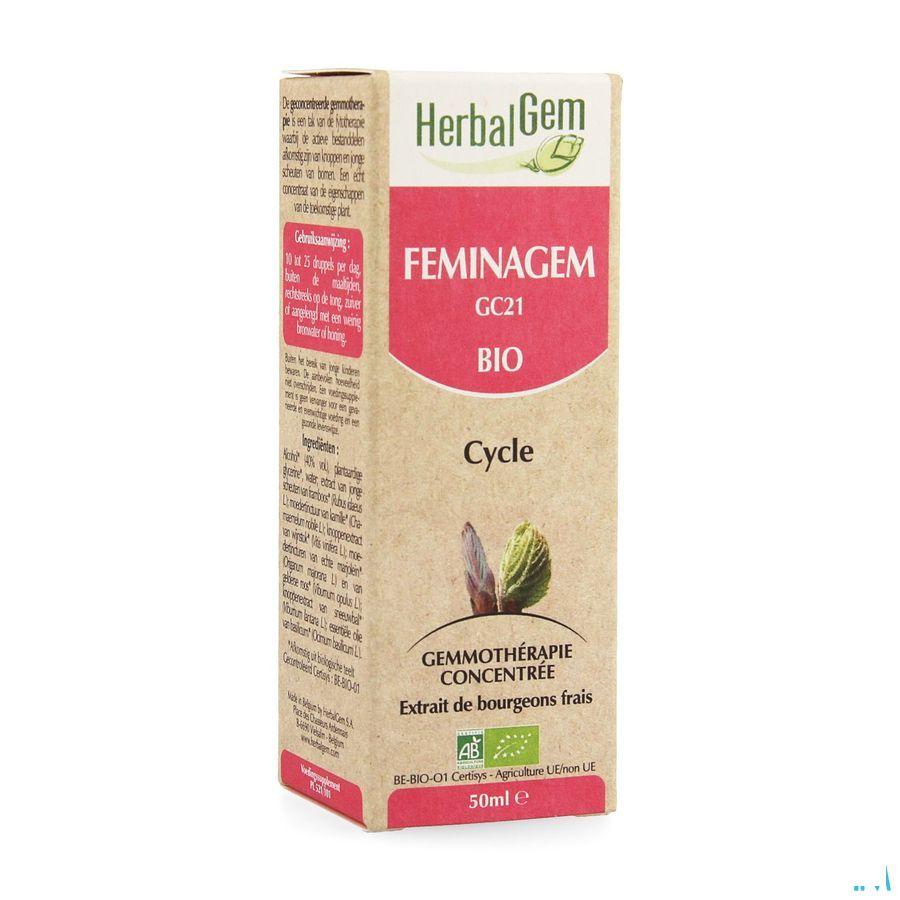 Herbalgem Feminagem Complexe Cycle Bio 50 ml  -  Herbalgem