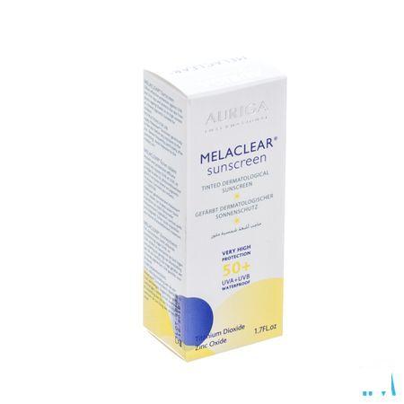 Auriga Melaclear Zonnebescherm. Dermato Ip50 50 ml  -  Isdin