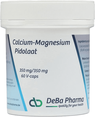 Calcium Magnesium Pidolate 350/350 mg V-Capsule 60  -  Deba Pharma