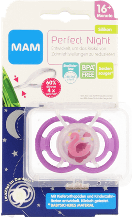 Mam Sucette Perfect Night + 16m Fille