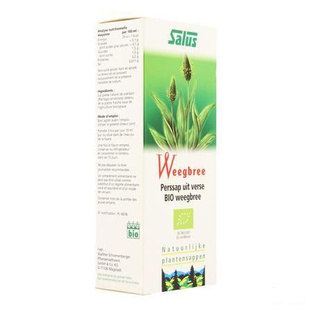 Salus Weegbreesap Bio 200 ml  -  Ocebio