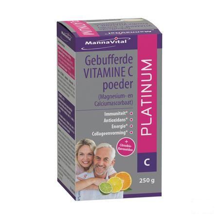 Mannavital Gebufferde Vitamine C Poeder 250G