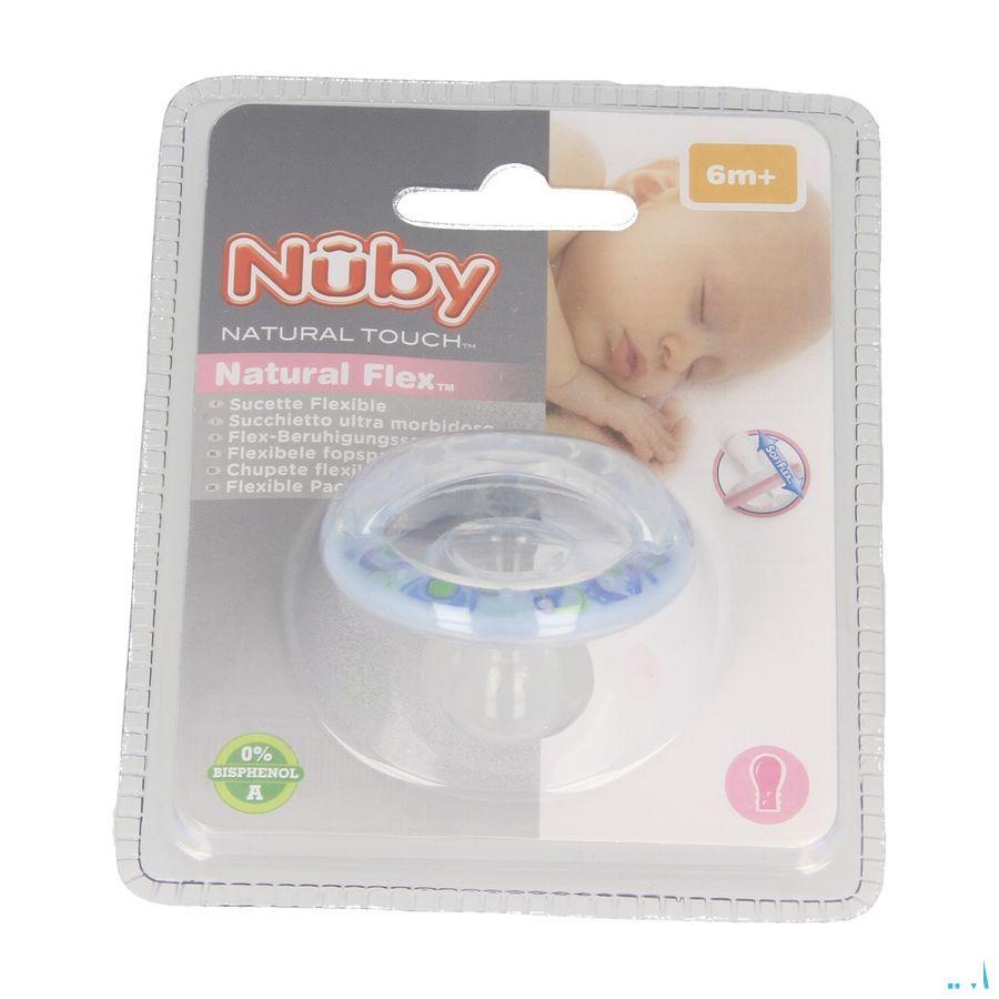 Nuby Nt Nat. Fopsp Flex Silicoon Kers +6M 1 67554