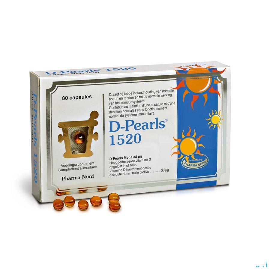 D-pearls 1520 Capsule 80  -  Pharma Nord
