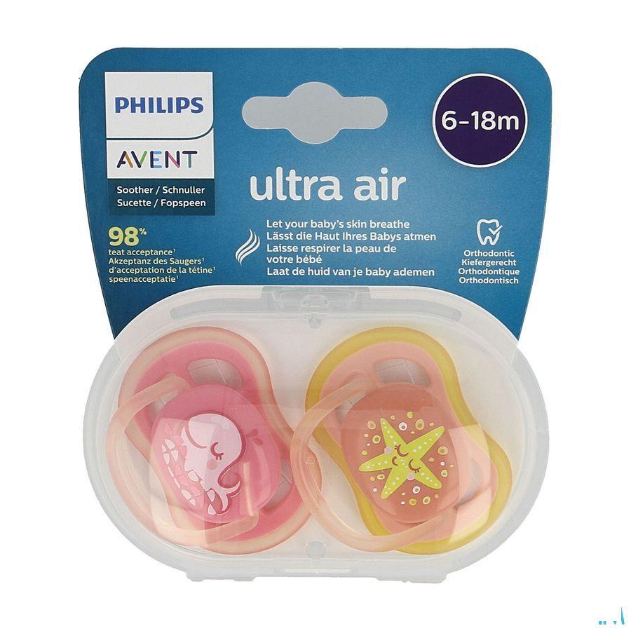 Philips Avent Fopspeen 6M+ Girl  -  Bomedys