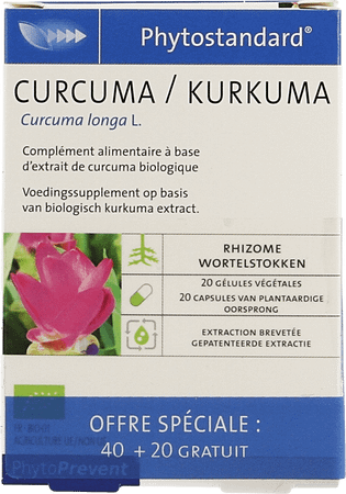 Phytostandard Curcuma Capsule 40 + 20  -  Pileje