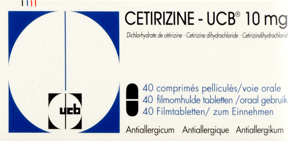 Cetirizine Ucb Tabletten Pel. 40 X 10 mg