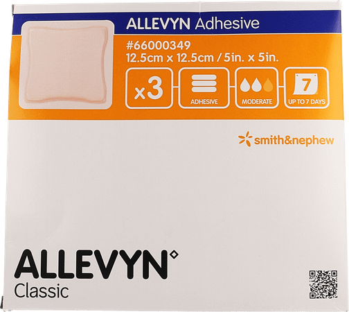 Allevyn Adh Pansement Hydrocel. 12,5X12,5Cm 3 66000349  -  Smith Nephew