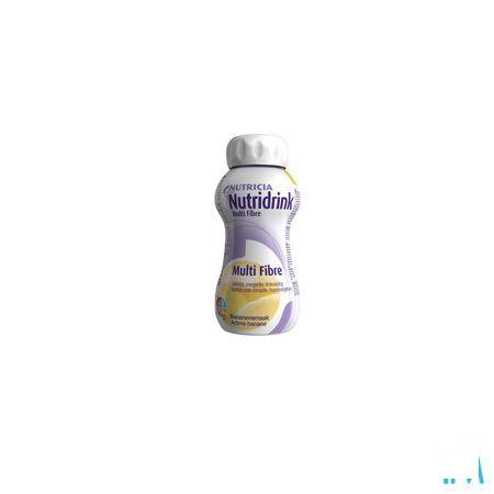 Nutridrink Multifibre Banaan 4x200 ml  -  Nutricia
