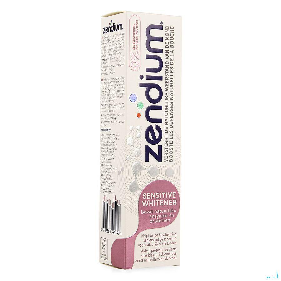 Zendium Sensitive Whitener Dentifrice 75 ml