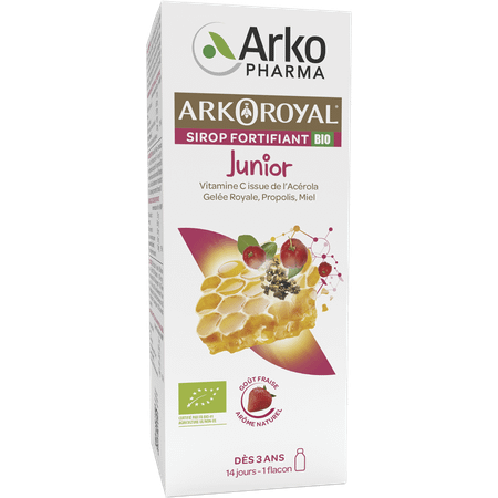 Arkoroyal Versterkende Siroop Junior Bio Fl 140 ml  -  Arkopharma