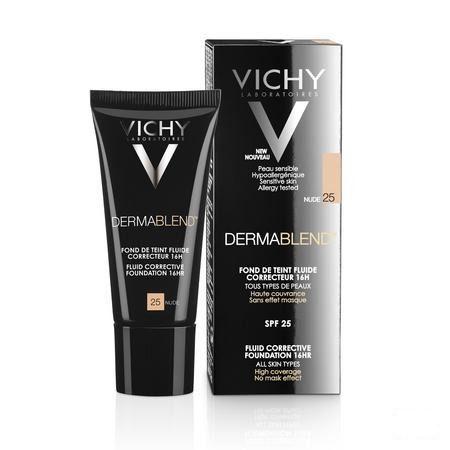 Vichy Fdt Dermablend Fluide 25 Nude 30 ml