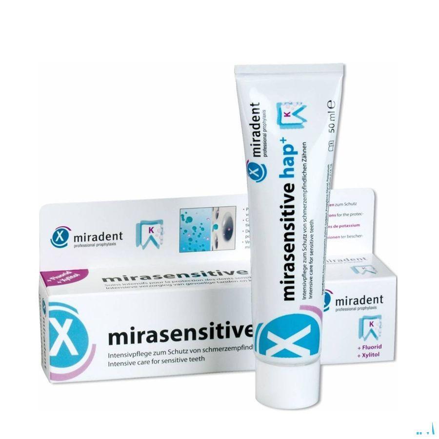 Miradent Mirasensitive Hap + Tandpasta 50 ml  -  Eureka Pharma