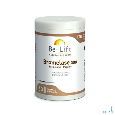 Bromelase 300 Be Life Pot Gel 60  -  Bio Life