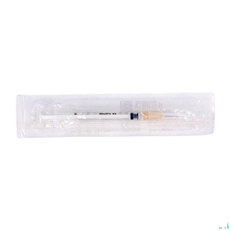 Bd Plastipak Spuit+Nld Tuberc.1  ml 25G 5/8 1 303175