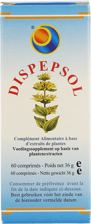 Dispepsol Tabletten 60x36g  -  Herboplanet