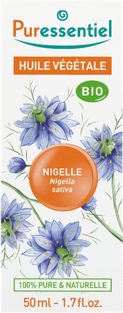 Puressentiel Huile Vegetale Bio Nigelle 50 ml  -  Puressentiel