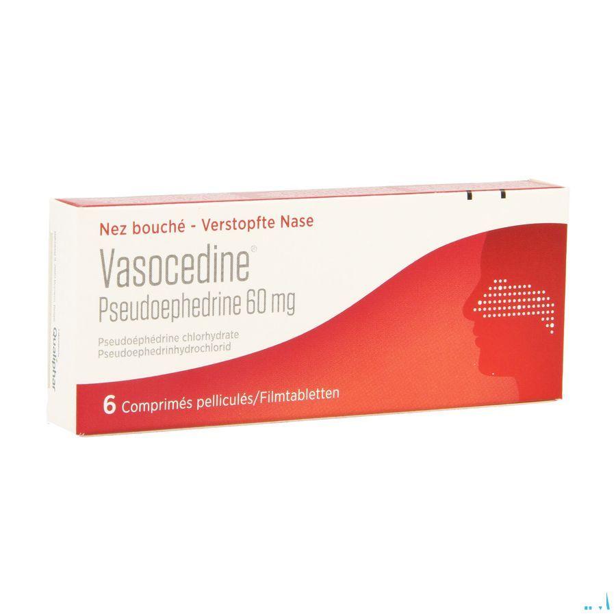 Vasocedine Pseudoefedrine Tabletten 6