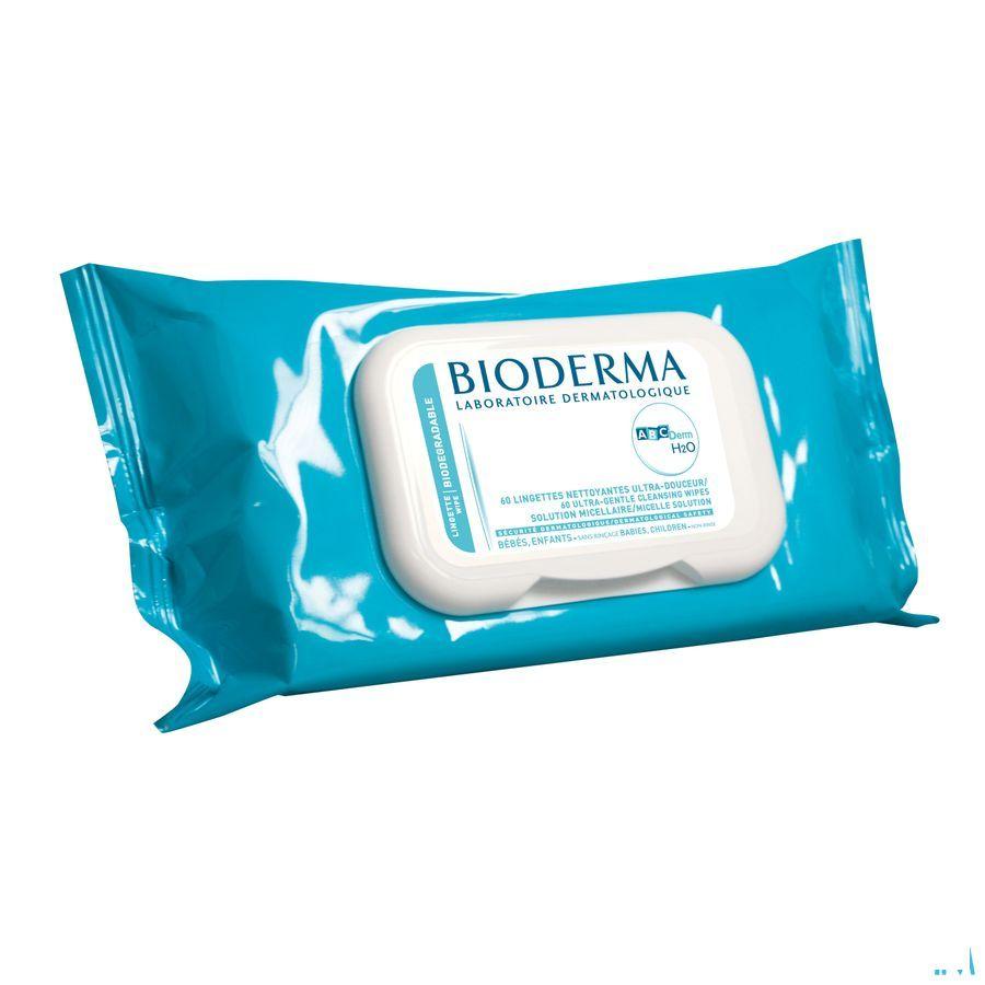Bioderma Abcderm H20 Lingettes Pack De 60