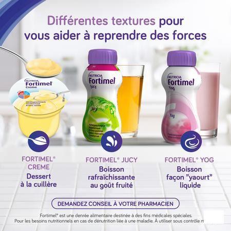 Fortimel Creme Vanille 4X125 g  -  Nutricia