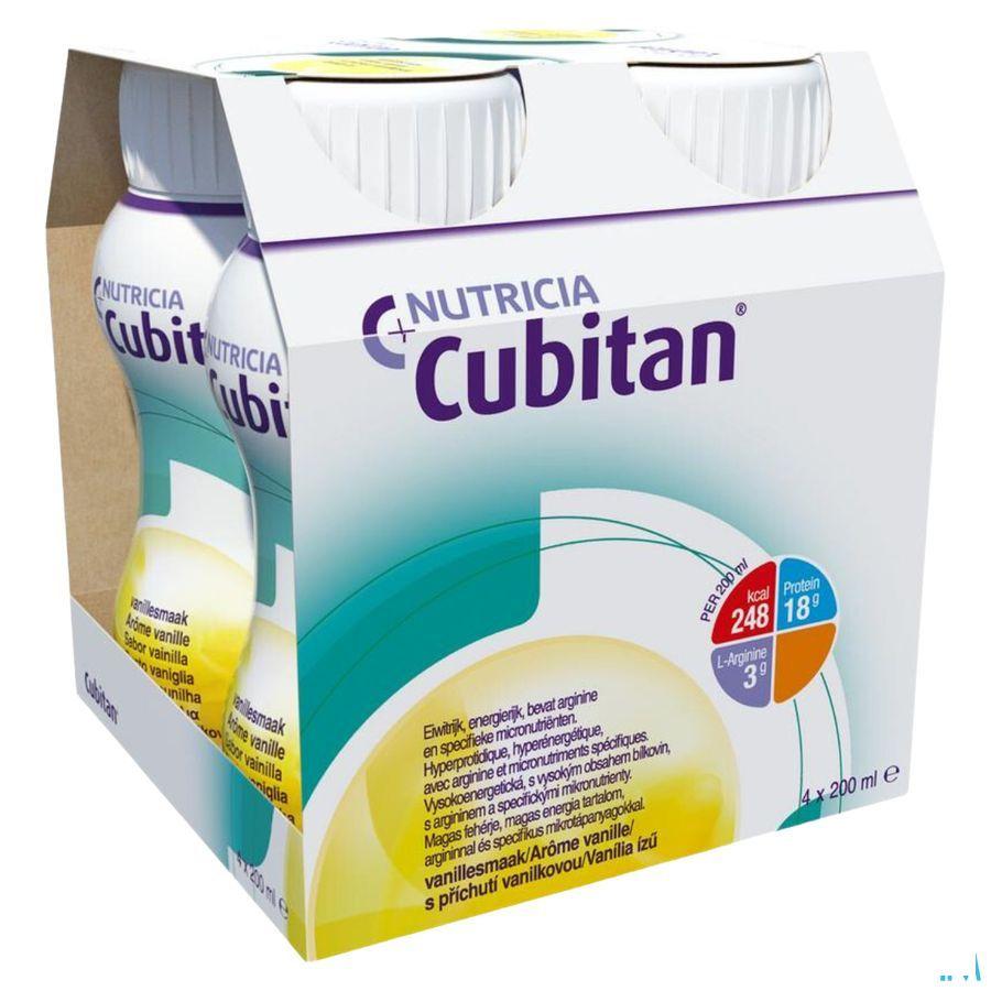 Cubitan Vanille 4x200 ml  -  Nutricia