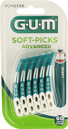 Gum Softpicks Advanced Large 60Pc 651M60