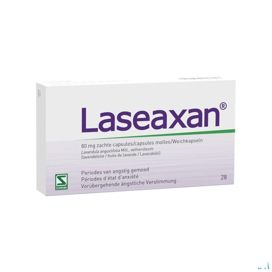 Laseaxan Zachte Caps 28 X 80 mg  -  Vsm