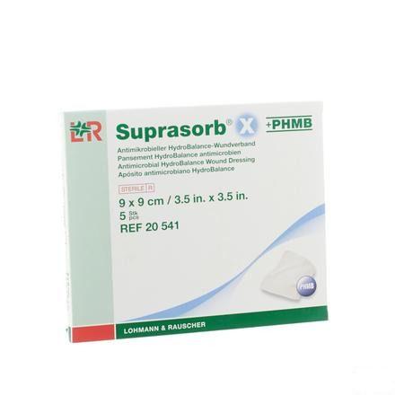 Suprasorb X Verband Phmb Ster 9x 9cm 5 20541  -  Lohmann & Rauscher